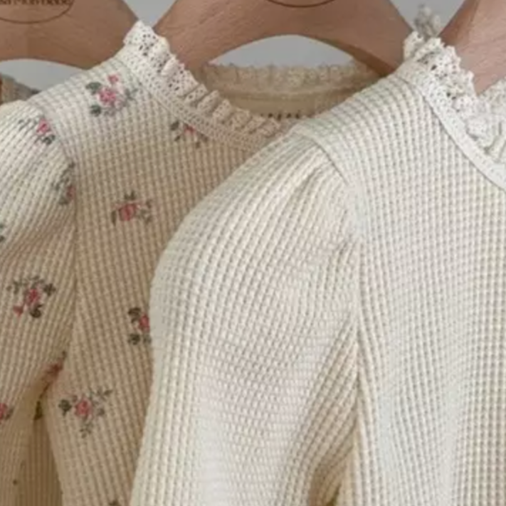 Mia Waffle Top (Two Colours)