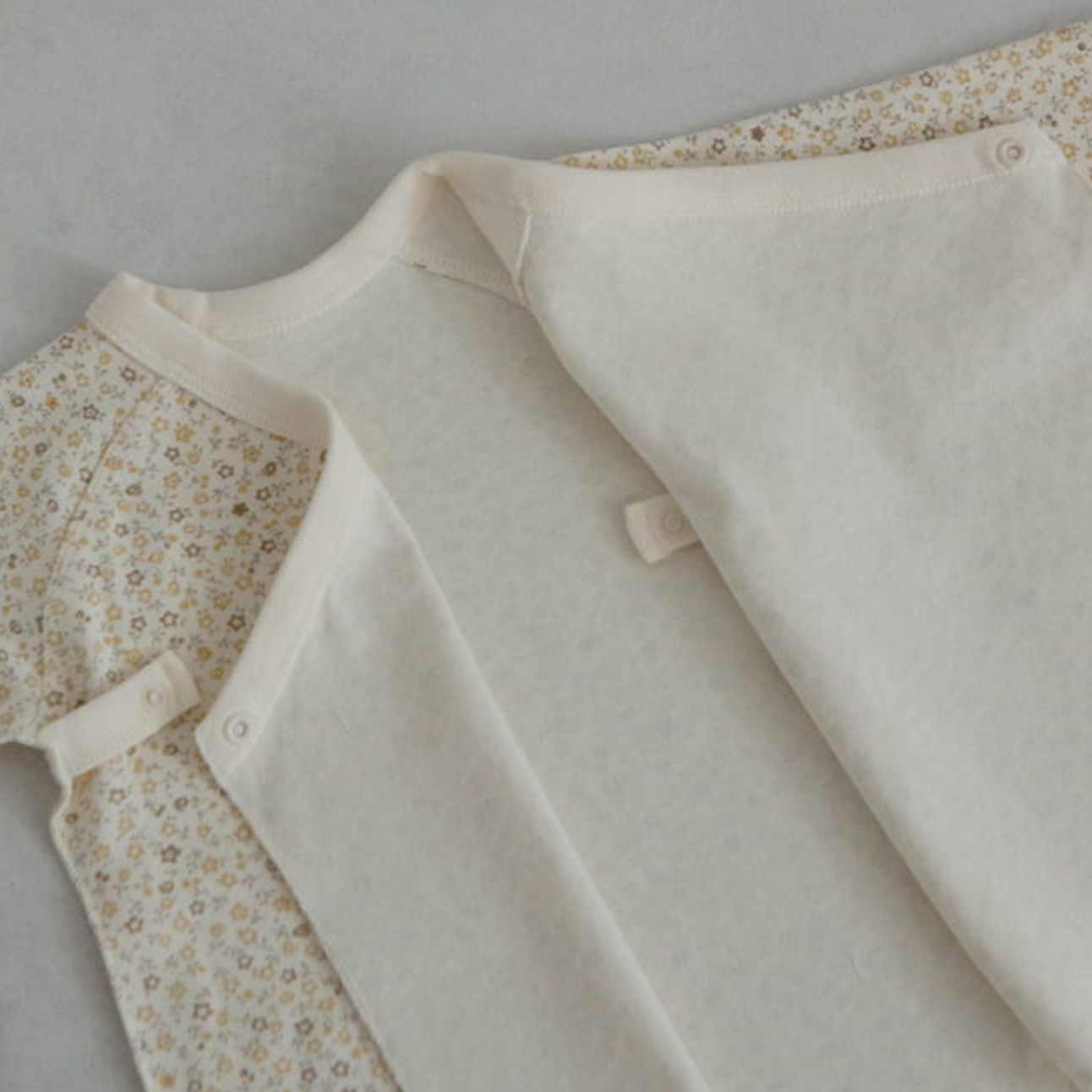 Newborn Retro Floral Set (Orange/Brown)