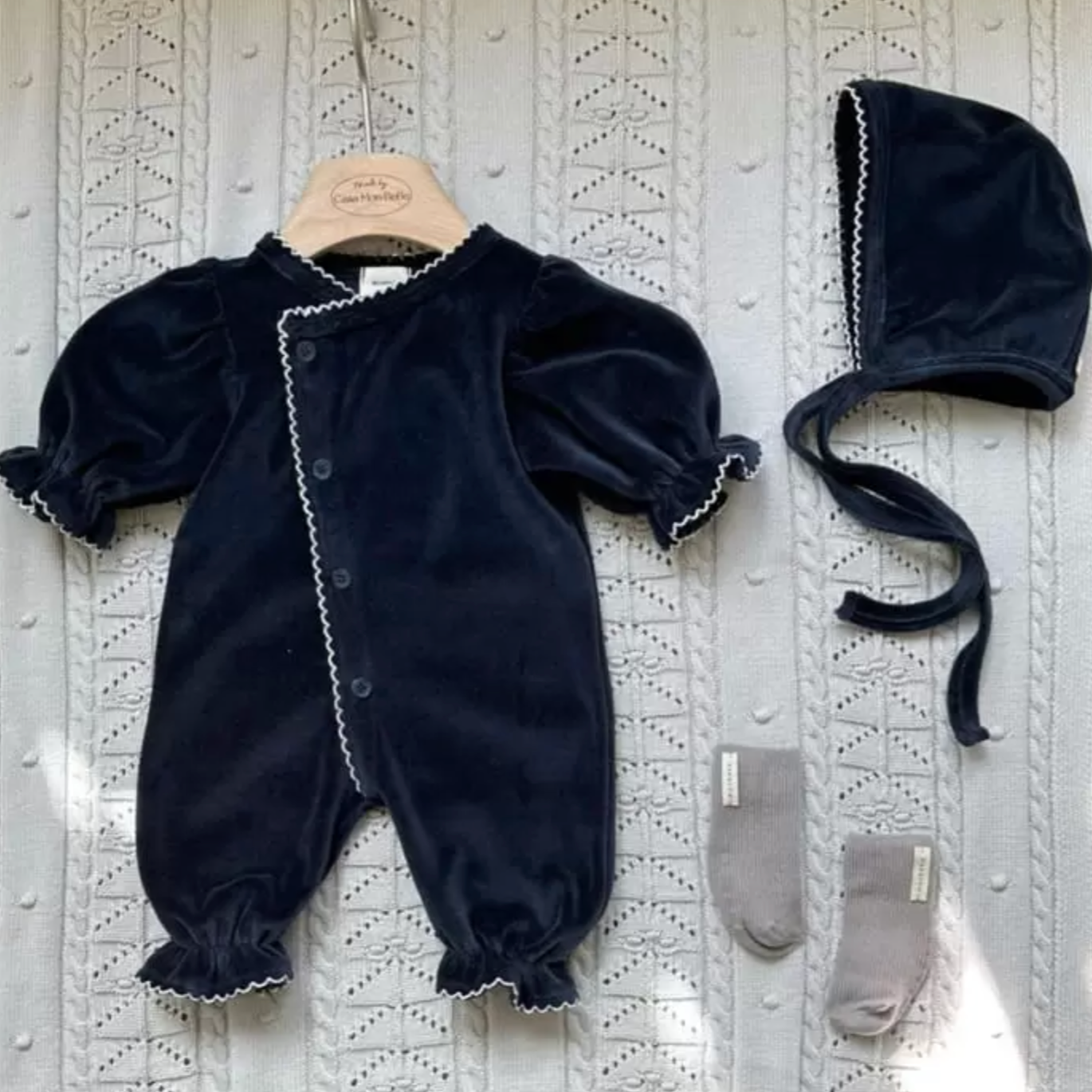 Grace Velour Bodysuit (Three Colours)