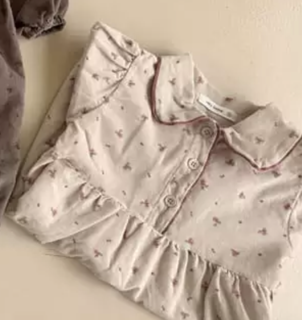 Rose Corduroy All-in-one (Beige)