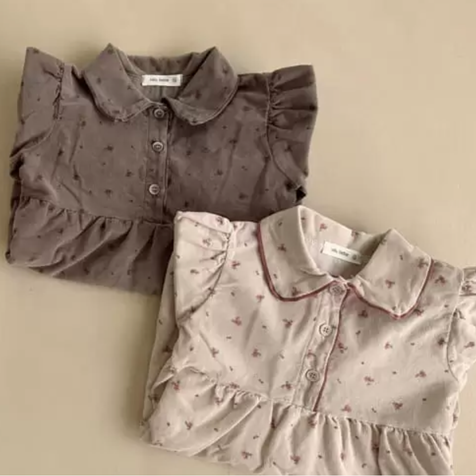 Rose Corduroy All-in-one (Beige)