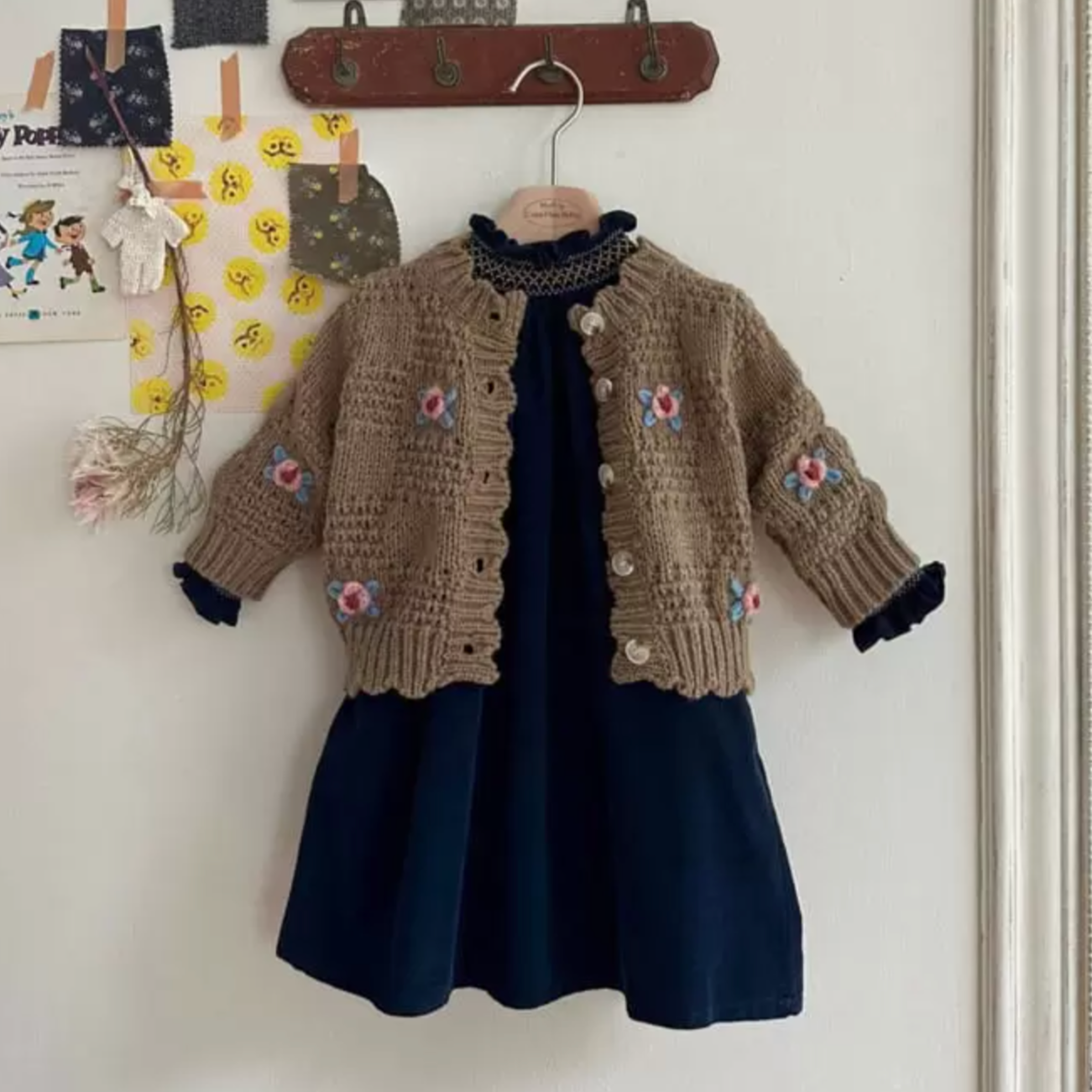 Ava Corduroy Smocking Dress (Two Colours)