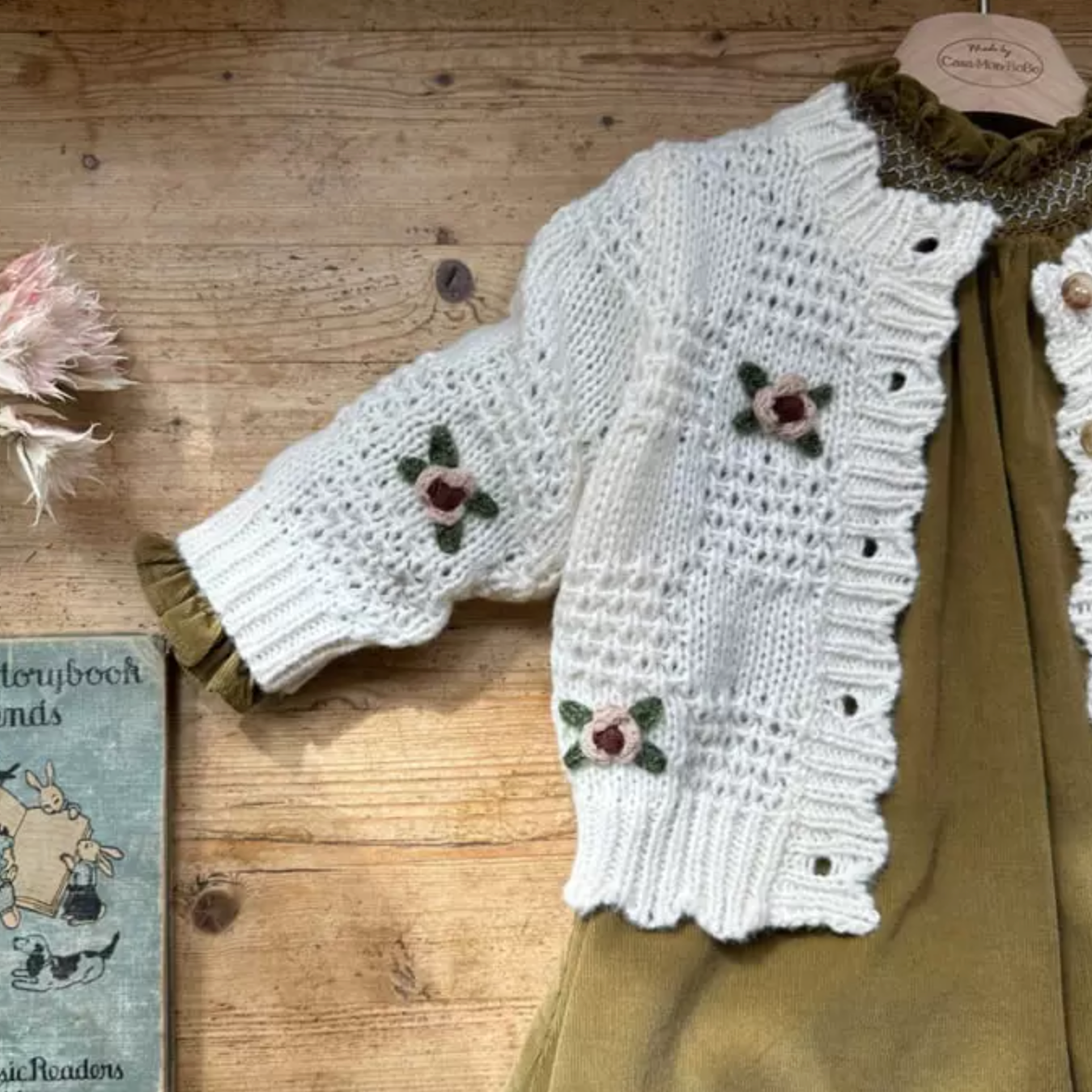 Ava Corduroy Smocking Dress (Two Colours)