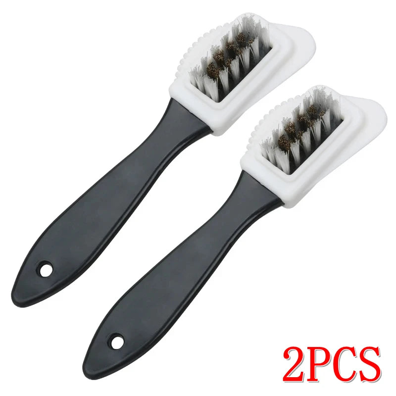 New Nubuck Shoes Shoe Brush Suede Shoes Brass Wire Shoe Brush Snow Boots Shoe Cleaner Shoe Accessories 1/2/3 Pcs