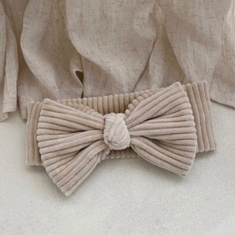 Maxi Bow Corduroy Headband (Three Colours)
