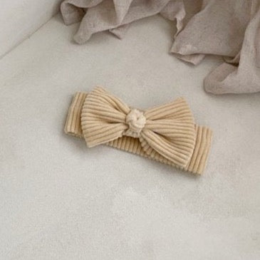 Maxi Bow Corduroy Headband (Three Colours)