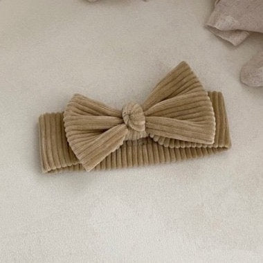 Maxi Bow Corduroy Headband (Three Colours)