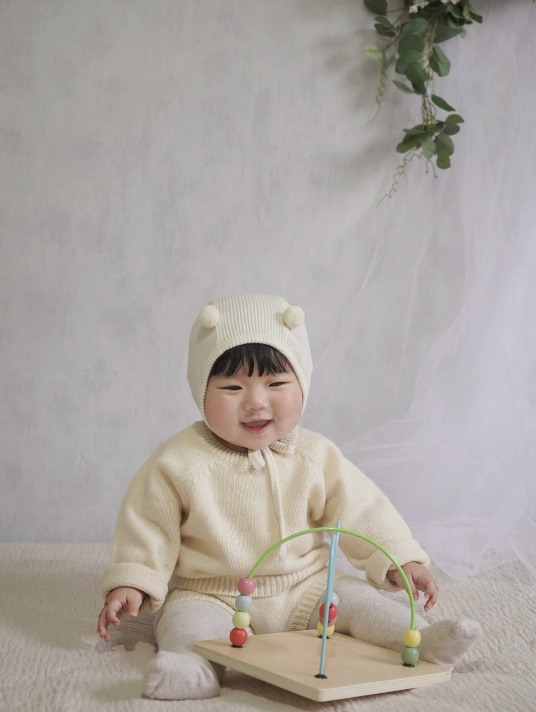 Knitted Jumper + Bloomer Set (Two Colours)